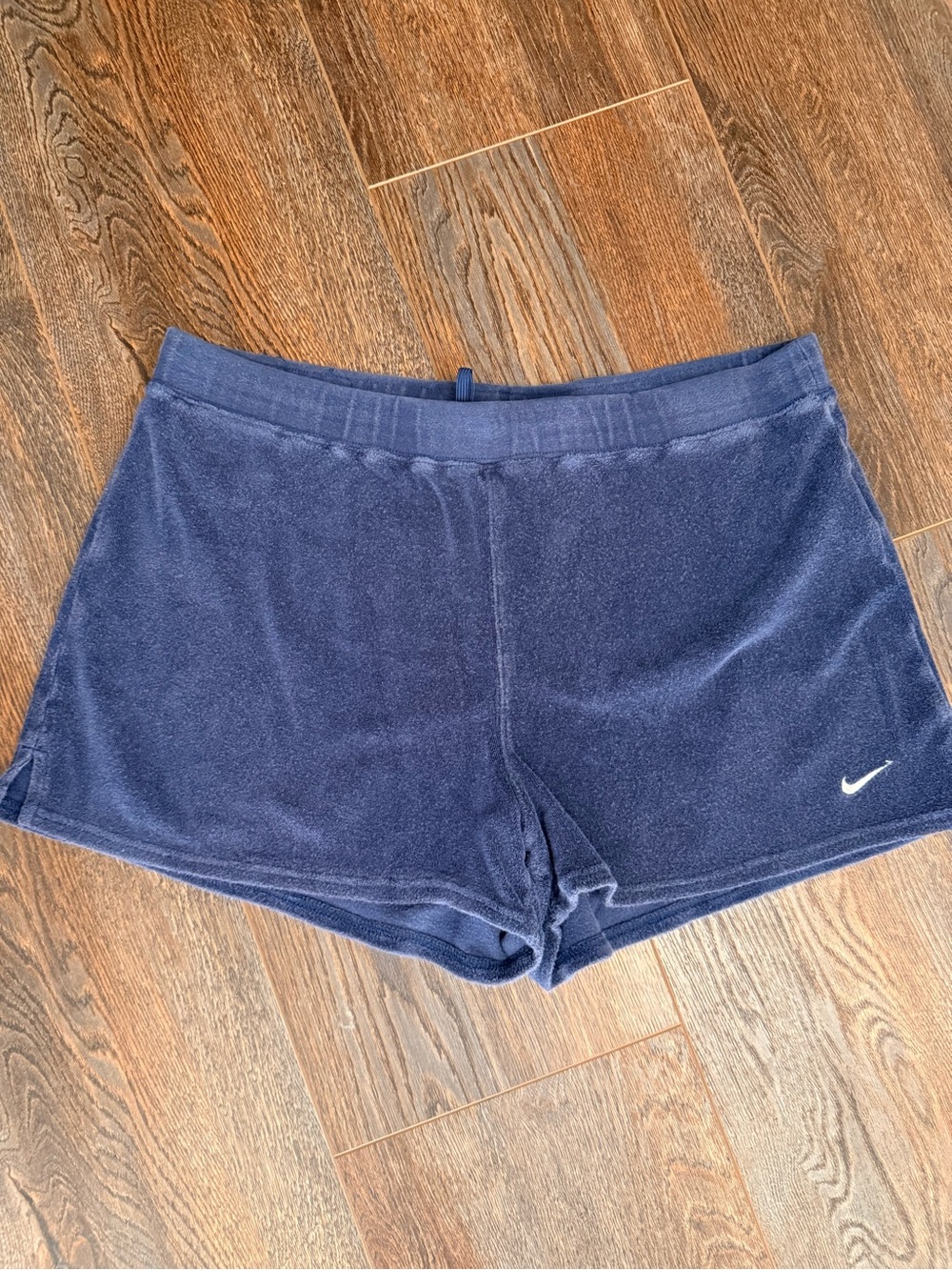 Nike Navy Terry Shorts